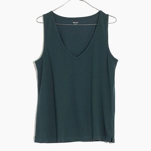 Madewell Tomboy V-neck Tank Top